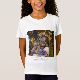 Camiseta Adicione suas próprias irmãs do Tshirt da imagem