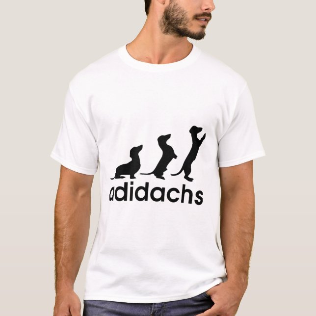 Camiseta Adidachs Dachshund Dog Lover Perfect Gift (Frente)