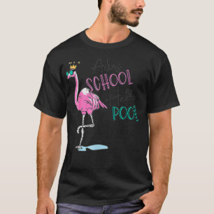 Camiseta Adios School Hello Piscina Flamingo HVAC Tech Life