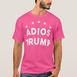 Camiseta Adios Trump Celebra Biden Harris Vitória