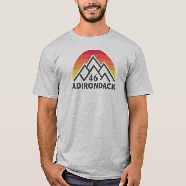 Camiseta Adirondack 46 Arco-Íris (Frente)
