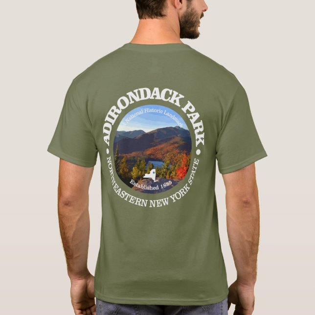 Camiseta Adirondack Park (Verso)