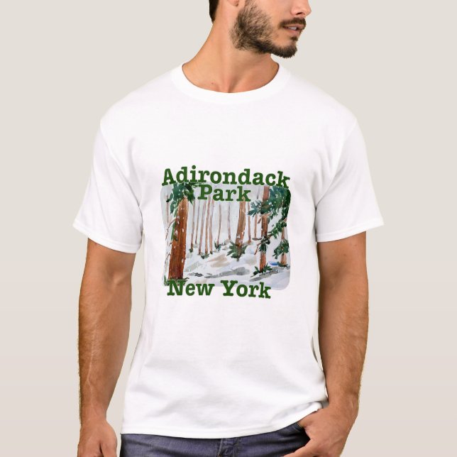 Camiseta Adirondack Park, Nova Iorque (Frente)
