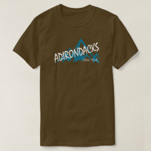 Camiseta Adirondacks Montanhas de Nova York