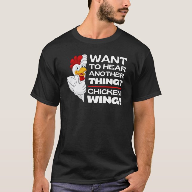 Camiseta Adivinha Galinha Apostando Piadas de frango (Frente)