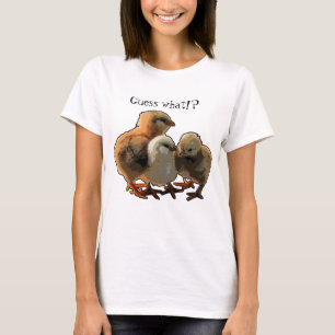 Camiseta Adivinha o quê? Bumbum de frango.