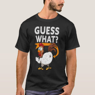 Camiseta Adivinha O Que Bumbum De Frango Dizendo