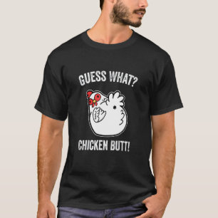 Camiseta Adivinha O Que Bunda De Galinha Fofa