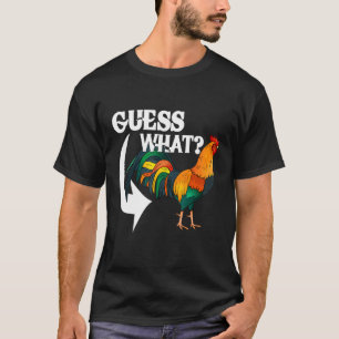 Camiseta Adivinha O Que Bunda De Galinha Galinha