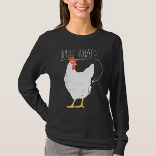 Camiseta Adivinha O Que É Bumbum De Frango