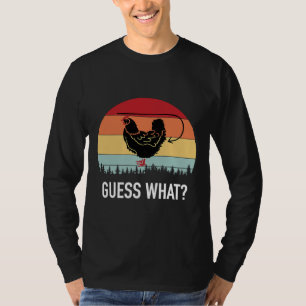 Camiseta Adivinha O Que Hen Chicken Bumbum