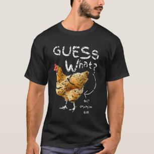 Camiseta Adivinha Que Bumbum Buff Orpington