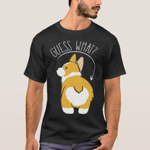 Camiseta Adivinha Que Bumbum Corgi  