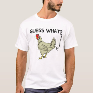 Camiseta Adivinha Que Bumbum De Frango