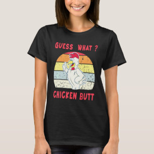 Camiseta Adivinha Que Bumbum De Frango
