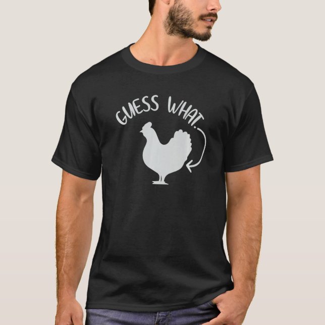 Camiseta Adivinha Que Bumbum De Frango (Frente)
