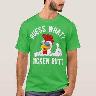 Camiseta Adivinha que bumbum de frango