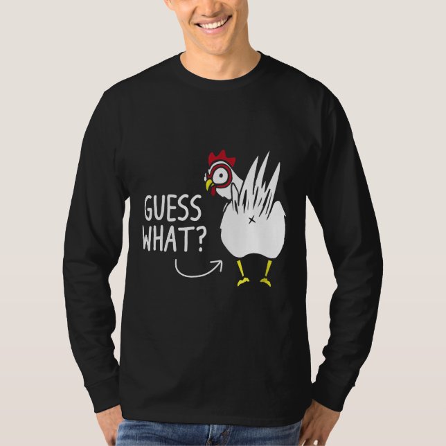 Camiseta Adivinha Que Bumbum De Frango (Frente)