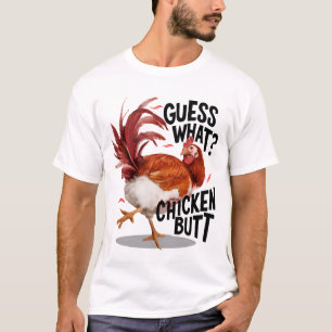 Camiseta Adivinha que bumbum de frango