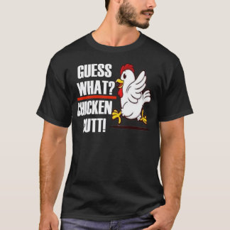 Camiseta Adivinha Que Bumbum De Frango