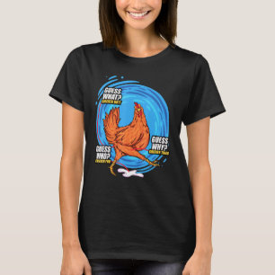 Camiseta Adivinha Que Bumbum De Frango Adivinha Quem Chicke