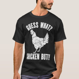 Camiseta Adivinha Que Bumbum De Frango Dificultou Galinha 3