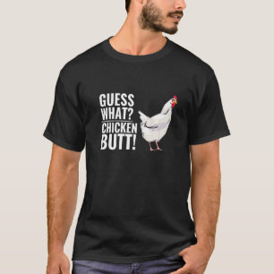 Camiseta Adivinha Que Bumbum De Frango Diz