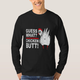 Camiseta Adivinha Que Bumbum De Frango Dizendo Humor