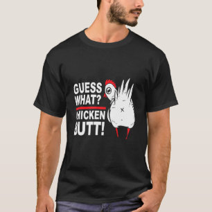 Camiseta Adivinha Que Bumbum De Frango Dizendo Humor