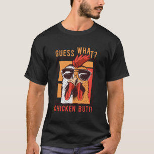 Camiseta Adivinha Que Bumbum De Frango! Engraçado Dadsiblin