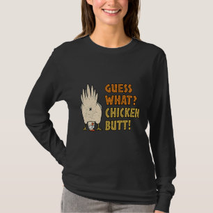 Camiseta Adivinha que Bumbum de frango explora