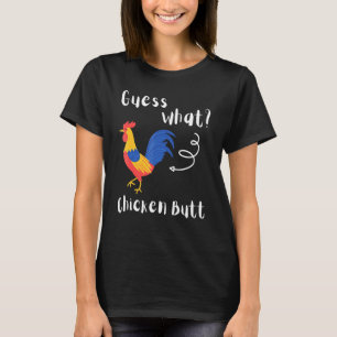 Camiseta Adivinha Que Bumbum De Frango - Fazenda De Faneca