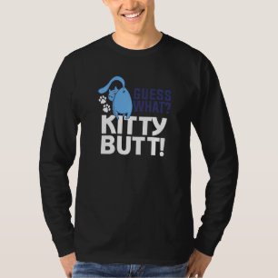 Camiseta Adivinha Que Bumbum De Gatinho Para Um Gato