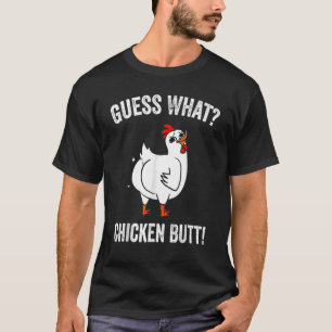 Camiseta Adivinha Que Fazenda de frango Bumbum
