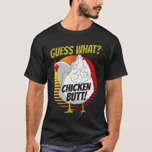 Camiseta Adivinha que frango de Bumbum de frango adivinha q