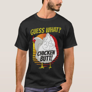 Camiseta Adivinha que frango de Bumbum de frango adivinha q