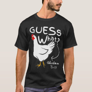 Camiseta Adivinha Que Gráfico De Bumbuns De Frango Mama Mul