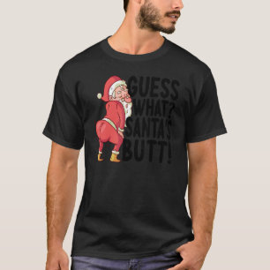 Camiseta Adivinha Que Papai noel Bumbum Natal Xmas
