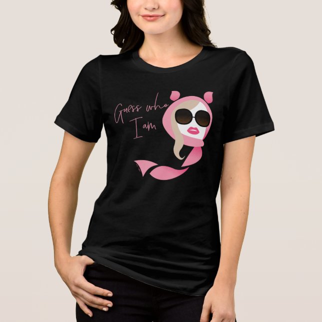 Camiseta Adivinha Quem Sou - O Lotus Branco (Frente)