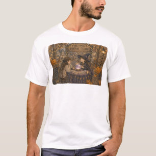 Camiseta Adivinhação de Halloween para Amantes de Festas de