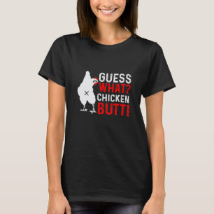 Camiseta Adivinhação Engraçada Bum de Galinha