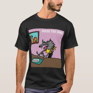 Camiseta Adivinhe a Música Faminto Como o Lobo