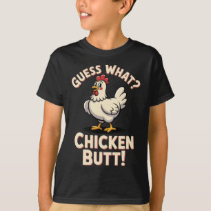 Camiseta Adivinhe O Que Bunda De Frango Clic Design De Piad