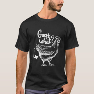 Camiseta Adivinhe O Que Bunda De Frango Música Engraçada Ri