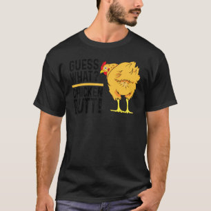 Camiseta Adivinhe O Que Bunda de Galinha