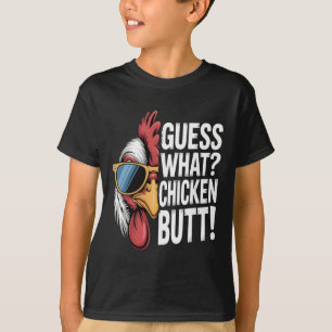 Camiseta Adivinhe O Que Bunda De Galinha _16