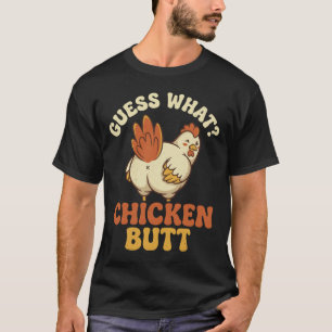 Camiseta Adivinhe O Que Bunda De Galinha _8
