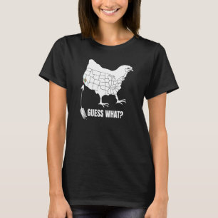 Camiseta Adivinhe O Que Bunda De Galinha Califórnia Ca EUA