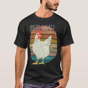 Camiseta Adivinhe O Que Bunda De Galinha Galinha 4