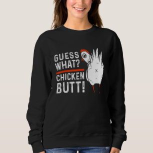 Camiseta Adivinhe O Que Bunda De Galinha Galinha Branca Ga